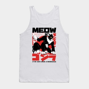 Meowzilla Tank Top